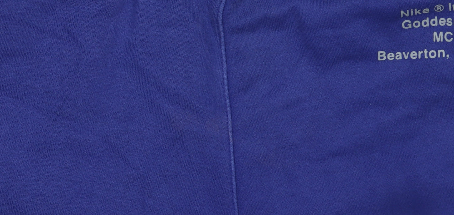 Mens UK Size S Nike Regular Fit Jogger Blue Trousers
