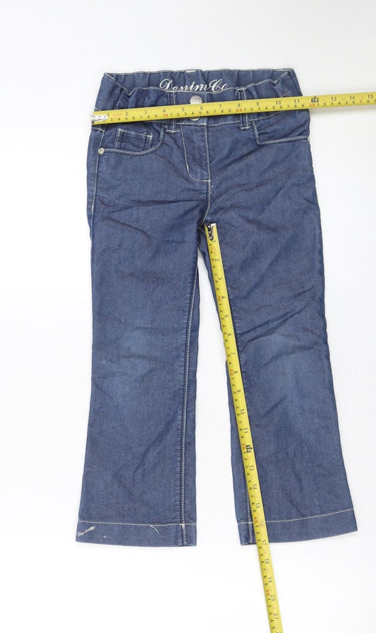Girls UK Size 5 Years Denim Co Regular Fit Bootcut Jeans