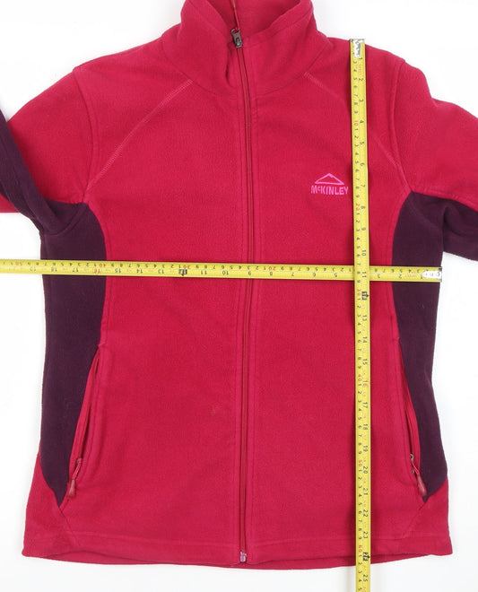 Womens UK Size 14 McKINLEY Pink Fleece