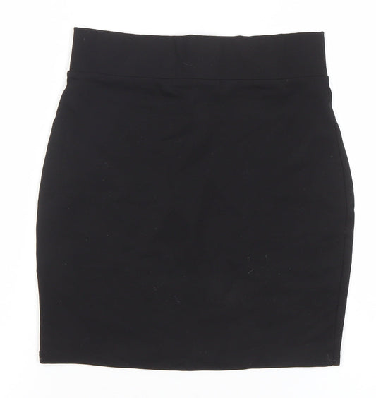 Womens UK Size S Bershka Straight & Pencil Jersey Skirt