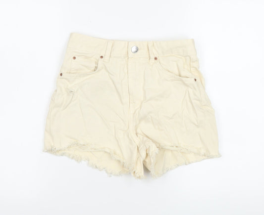 Womens UK Size 8 Primark Regular Fit Cut-Off Shorts