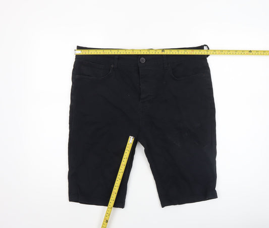 Mens UK Size 36 Denim Co Slim Fit Chino Shorts