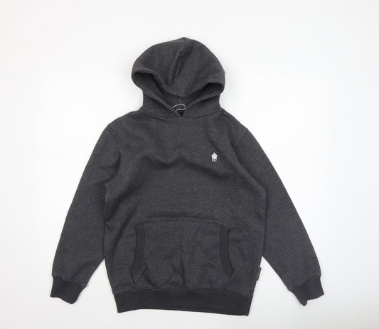 Boys UK Size 13-14 Years French Connection Grey Pullover Hoodie