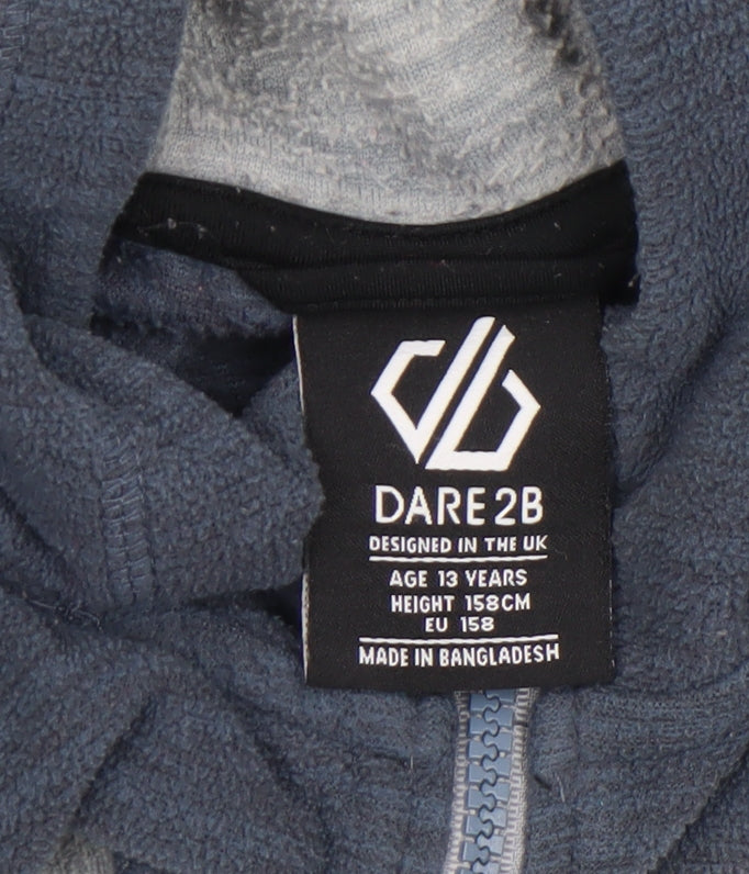 Boys UK Size 13 Years Dare2b Blue Full Zip Hoodie