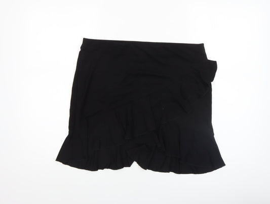 Womens UK Size L H&M Wrap Jersey Skirt