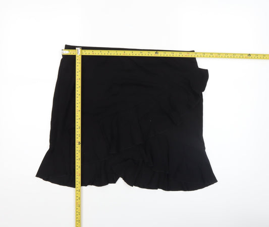 Womens UK Size L H&M Wrap Jersey Skirt