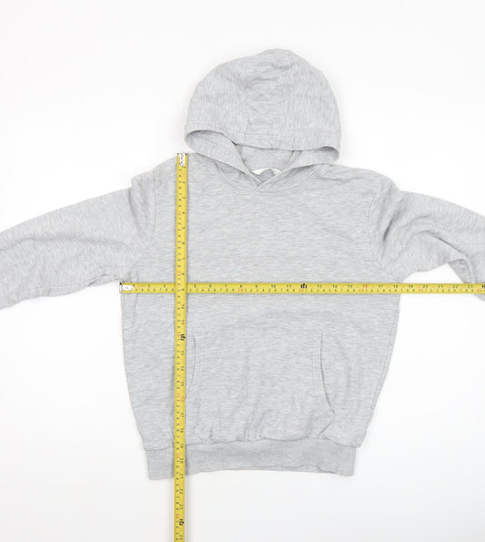 Boys UK Size 11-12 Years Marks and Spencer Grey Pullover Hoodie