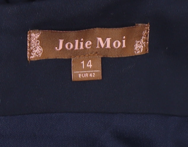 Womens UK Size 14 Jolie Moi Fit & Flare Dress