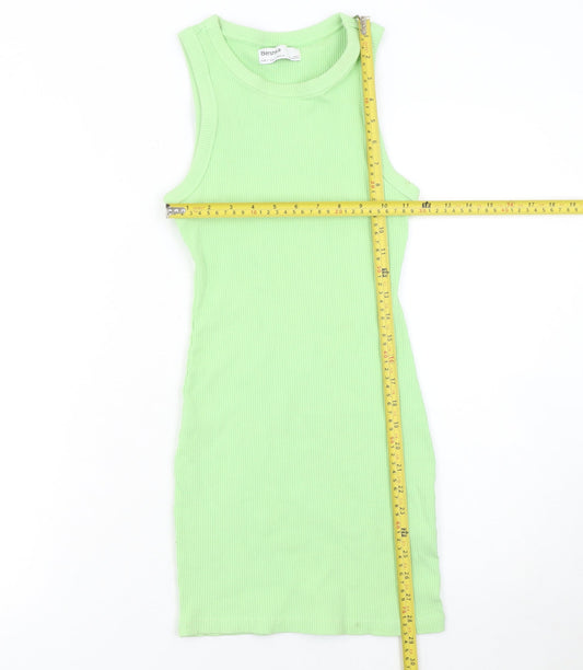 Womens UK Size S Bershka Bodycon Dress