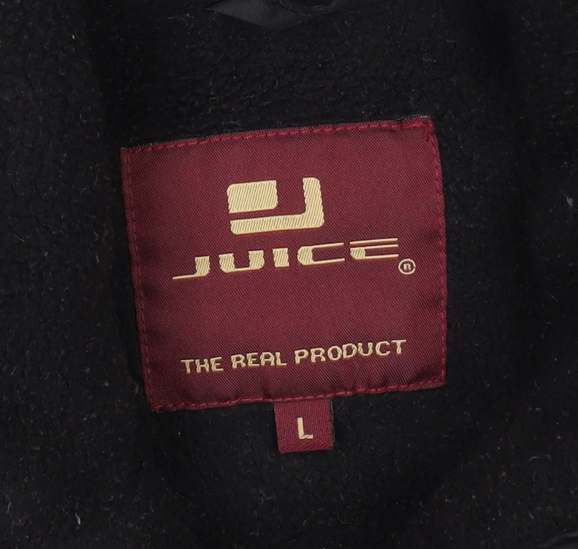 Mens UK Size L Juice Black Bodywarmer