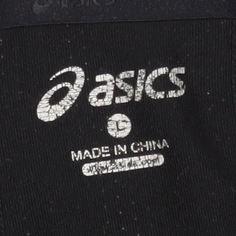Womens UK Size S ASICS Black Pullover Sweatshirt