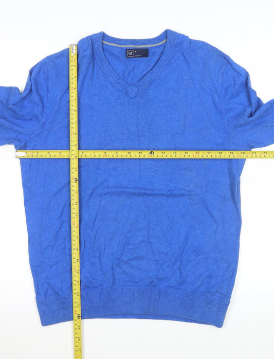 Mens UK Size M Gap Blue Pullover Sweatshirt