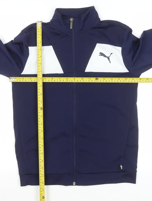 Boys UK Size 14 Years PUMA Blue Track Jacket