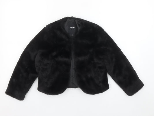 Girls UK Size 6 Years name it Black Basic Jacket