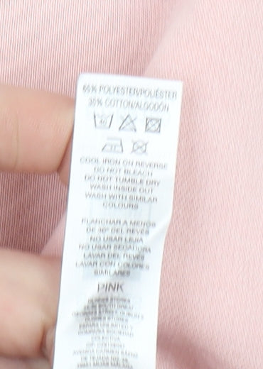 Womens UK Size S Dunnes Stores Pink Pullover Sweatshirt