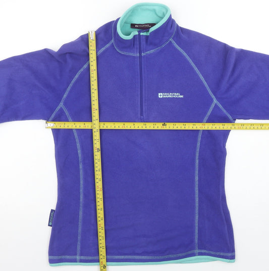 Womens UK Size 12 Mountain Warehouse Purple Pullover Sweatshirt