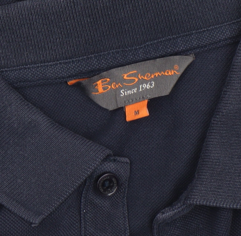 Mens UK Size M Ben Sherman 100% Cotton Polo Shirt