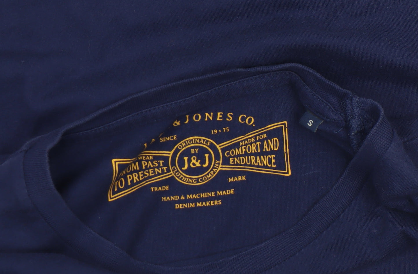 Mens UK Size S JACK & JONES Blue T-Shirt