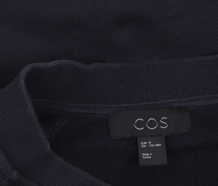 Mens UK Size M COS Blue Bomber Jacket