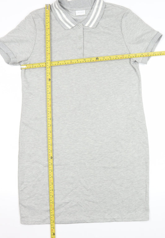 Womens UK Size L VILA Shirt Dress