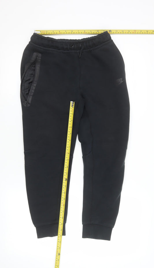 Teenss UK Size L Nike Regular Fit Jogger Black Trousers