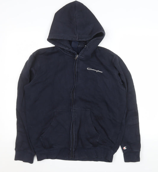 Womens UK Size M Champion Blue Basic Jacket