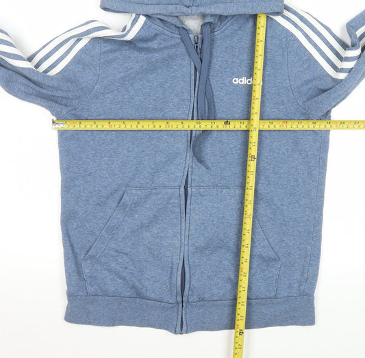Womens UK Size 12 adidas Blue Basic Jacket