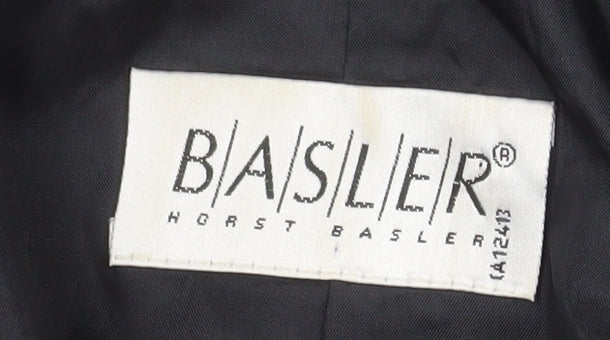 Womens UK Size 12 Basler Regular Black Blazer