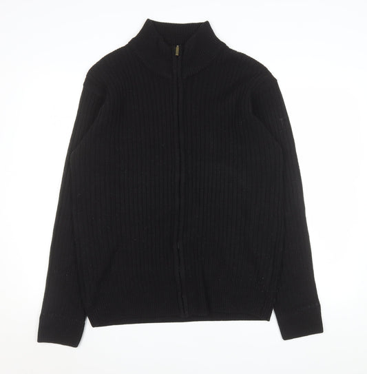 Mens UK Size M Premier Man Black Basic Jacket