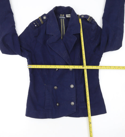 Womens UK Size 8 La Redoute Regular Blue Blazer