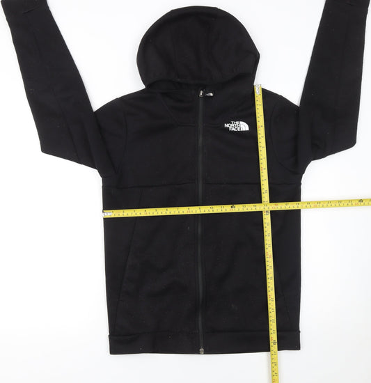 Boys UK Size 18 Plus The North Face Black Full Zip Hoodie