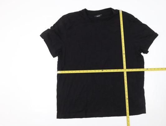 Mens UK Size 2XL Alfani Black T-Shirt