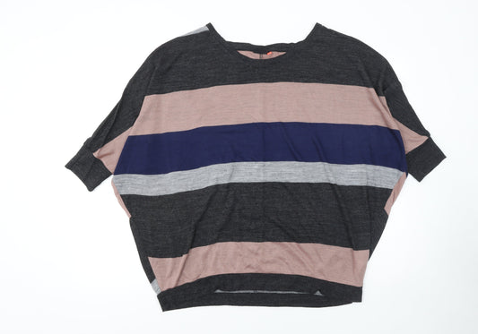 Womens UK Size M Only Multicoloured Pullover Jumper