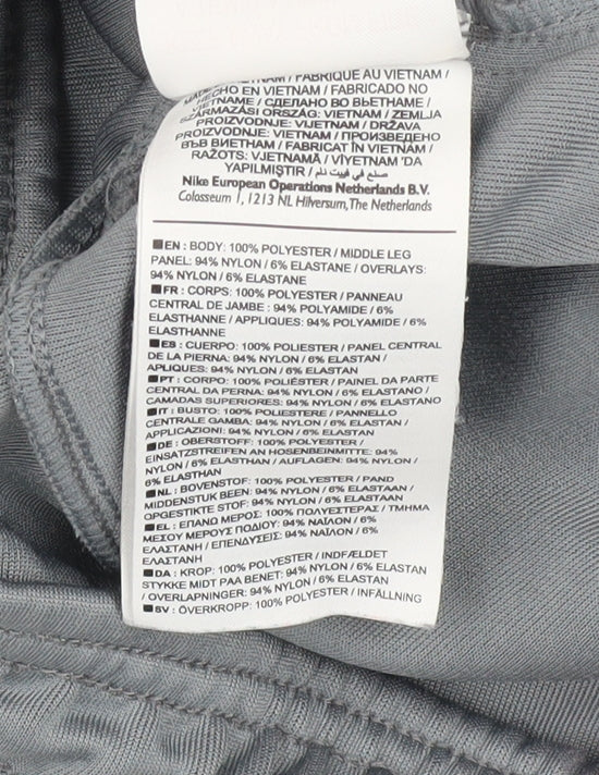 Additional view of Nike boys’ grey jogger trousers 12-13 years regular fit zip pocket