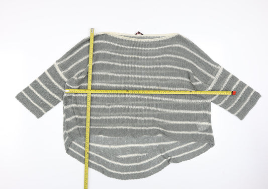 Womens UK Size L Phase Eight Grey Pullover Jumper