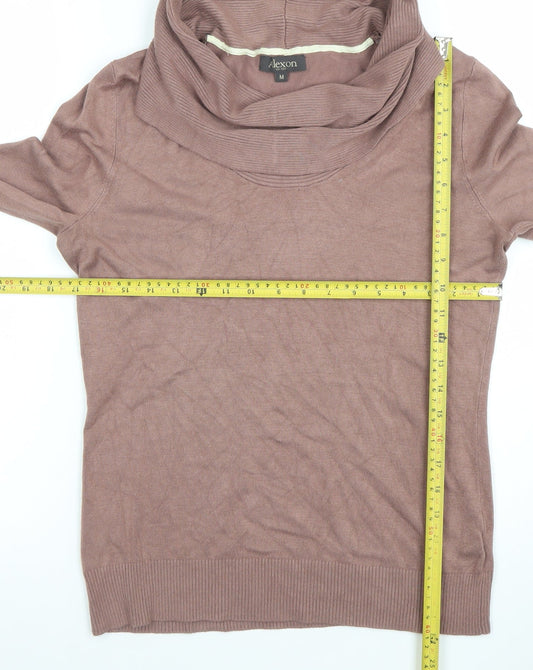 Womens UK Size M Alexon Brown Pullover Jumper