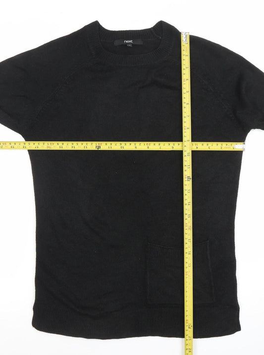 Mens UK Size XS NEXT Black Pullover Jumper