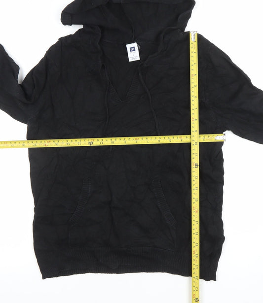 Womens UK Size L Gap Black Pullover Hoodie