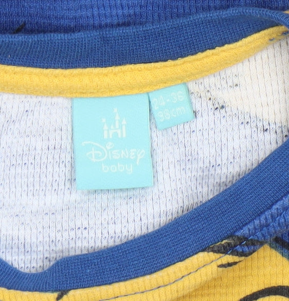 Additional view of Disney Baby Blue Simba The Lion King T-Shirt 24 Months unisex cotton