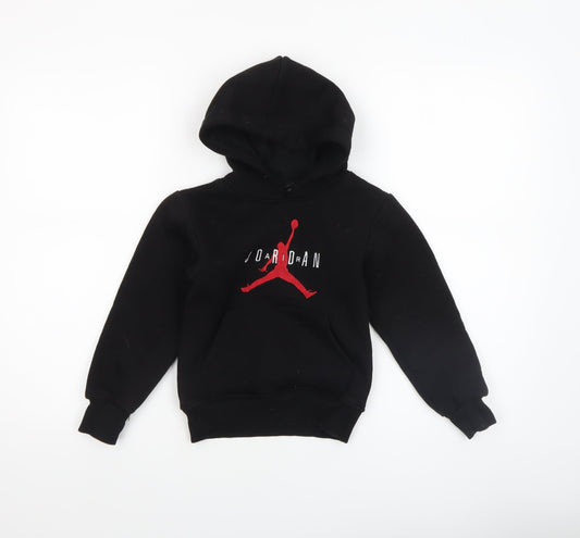 Boys UK Size 4 Years Jordan Black Pullover Hoodie