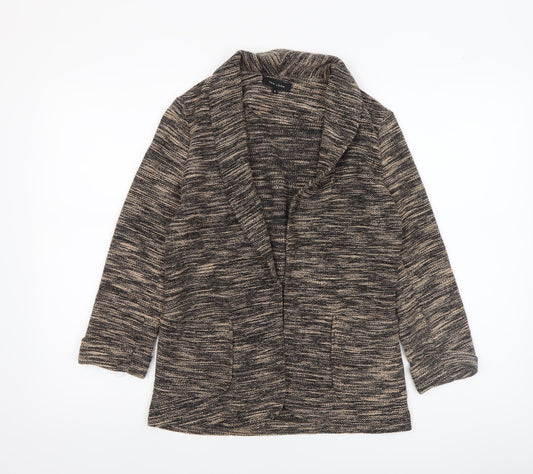 Womens UK Size 6 New Look Brown Basic Jacket