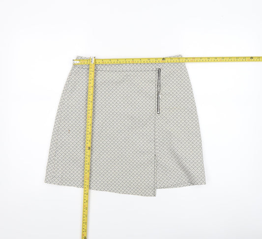 Womens UK Size 10 New Look Straight & Pencil Twill Skirt