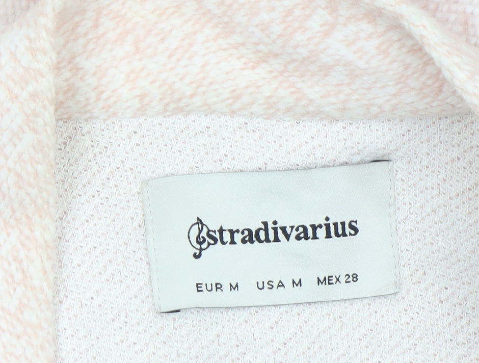 Womens UK Size 12 Stradivarius Pink Basic Jacket