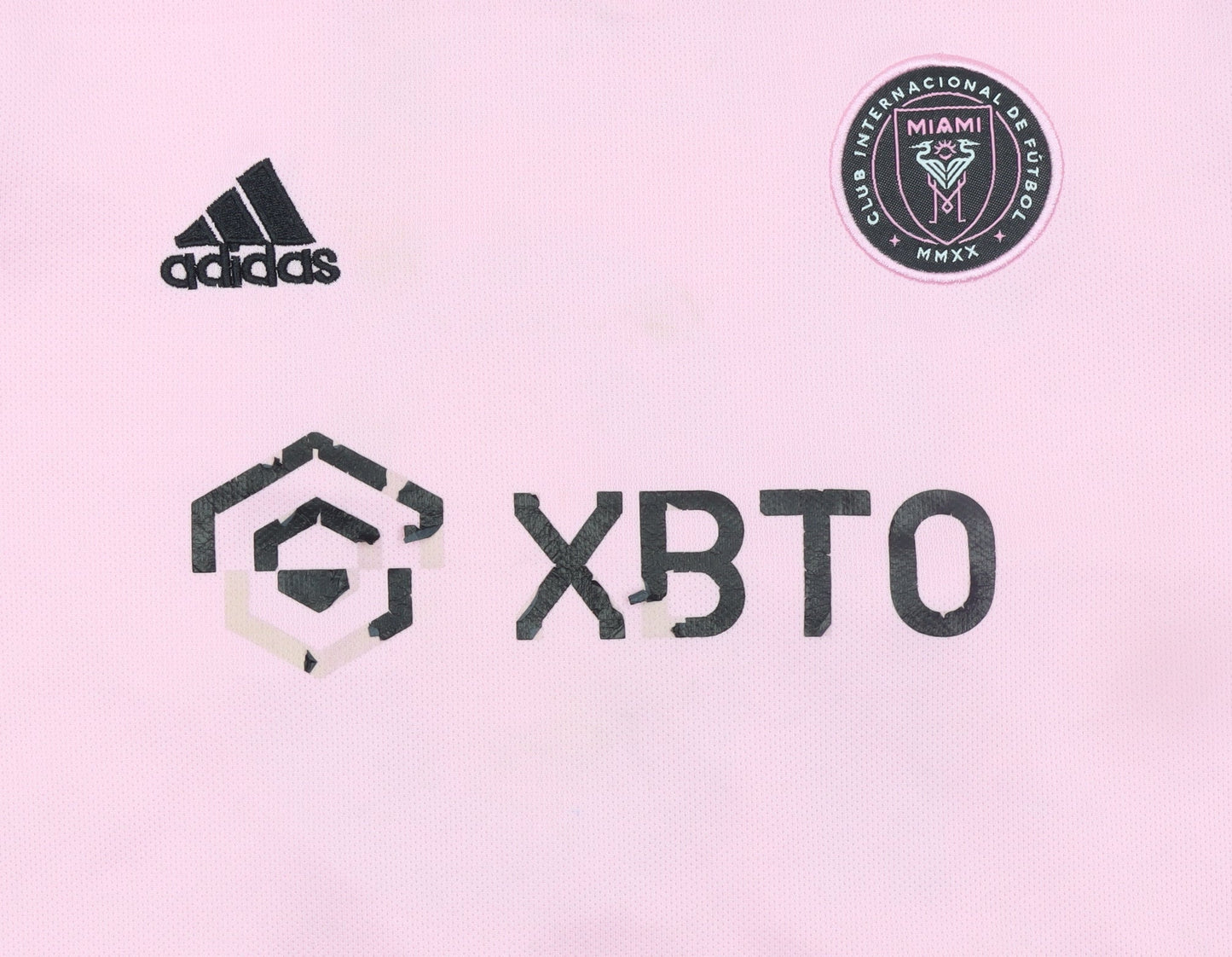 Adidas Boys Pink Inter Miami Messi 10 Football Jersey 8 Years