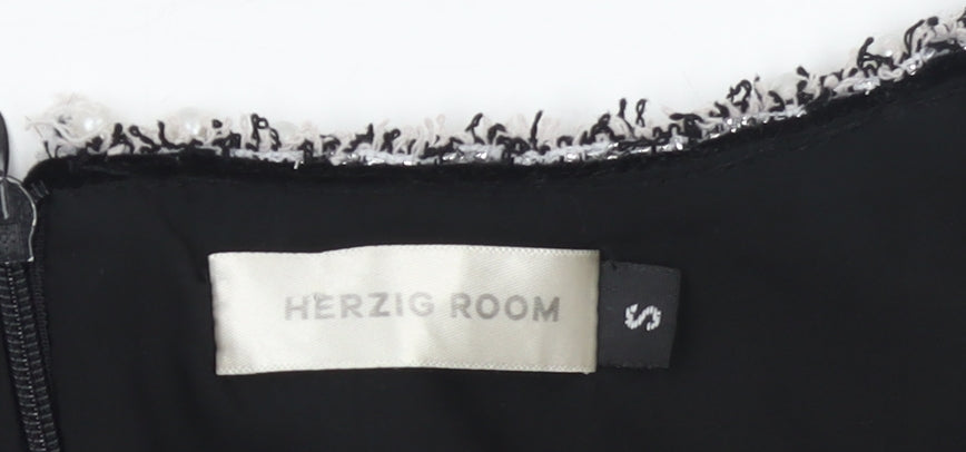 Womens UK Size S HERZIG ROOM A-Line Dress