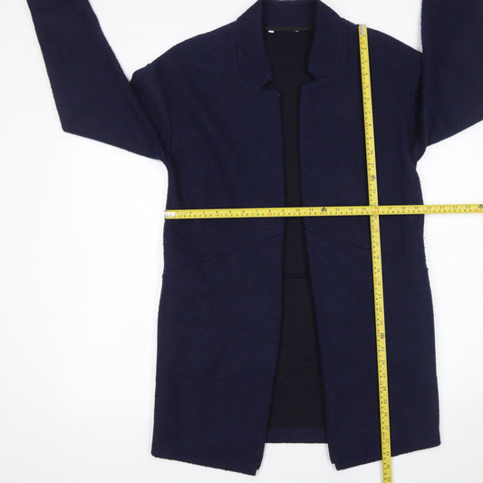 Womens UK Size 10 Marks and Spencer Blue Cardigan Jumper