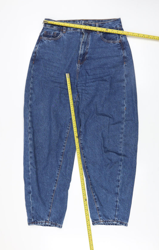 Womens UK Size 8 Primark Relaxed Fit Mom Blue Jeans