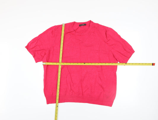 Womens UK Size 2XL Dunnes Stores Pink Pullover Jumper