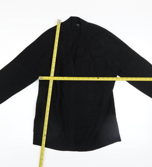Womens UK Size XS NEXT Black Cardigan Jumper