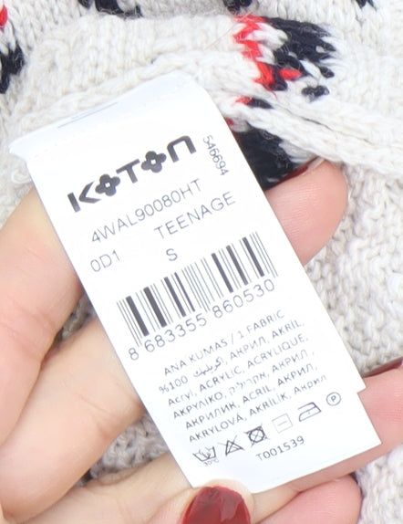 Teens UK Size XS Koton Beige Vest Jumper